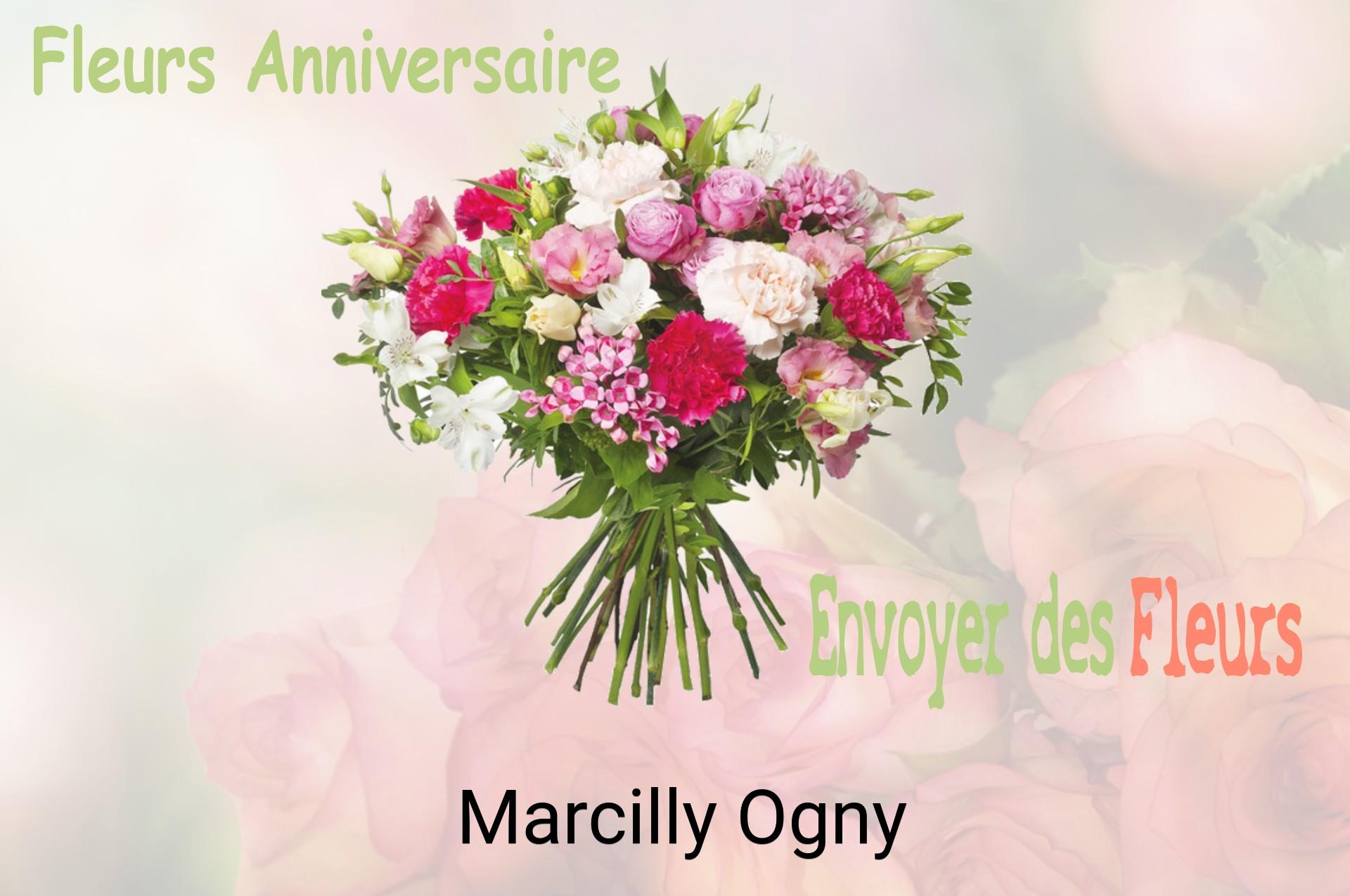 Bouquet de fleurs d’anniversaire livré à Marcilly-Ogny